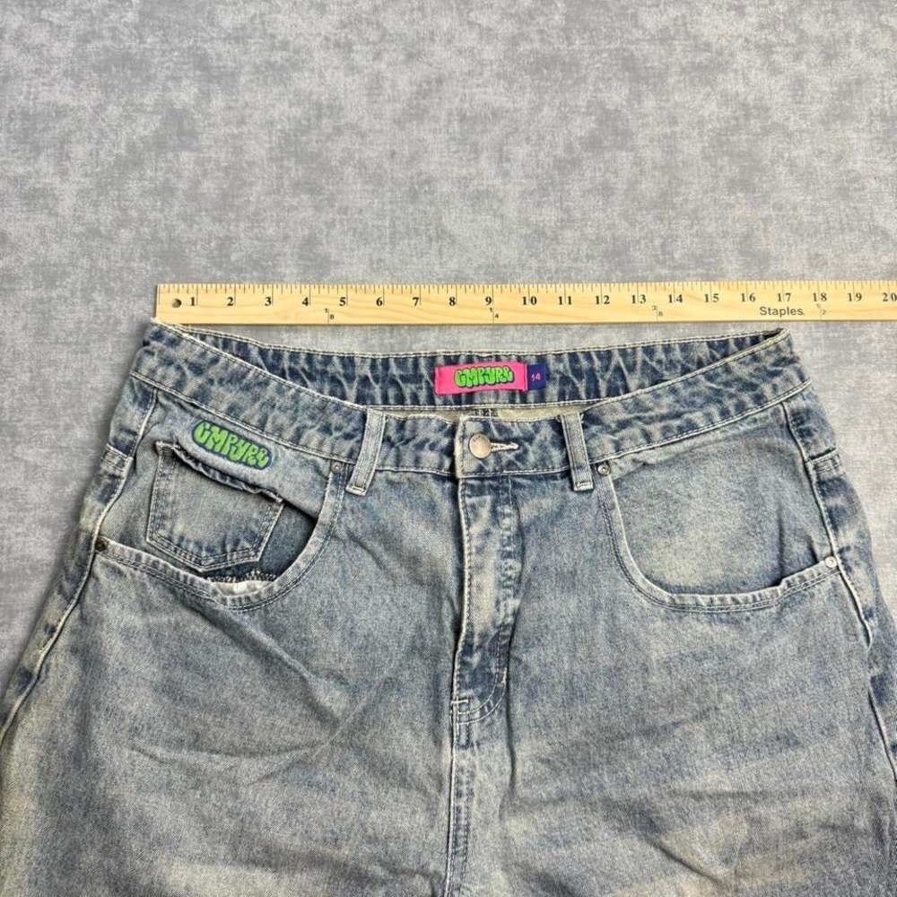 Empyre Denim Shorts Light Wash Size 34 - Picture 6 of 8